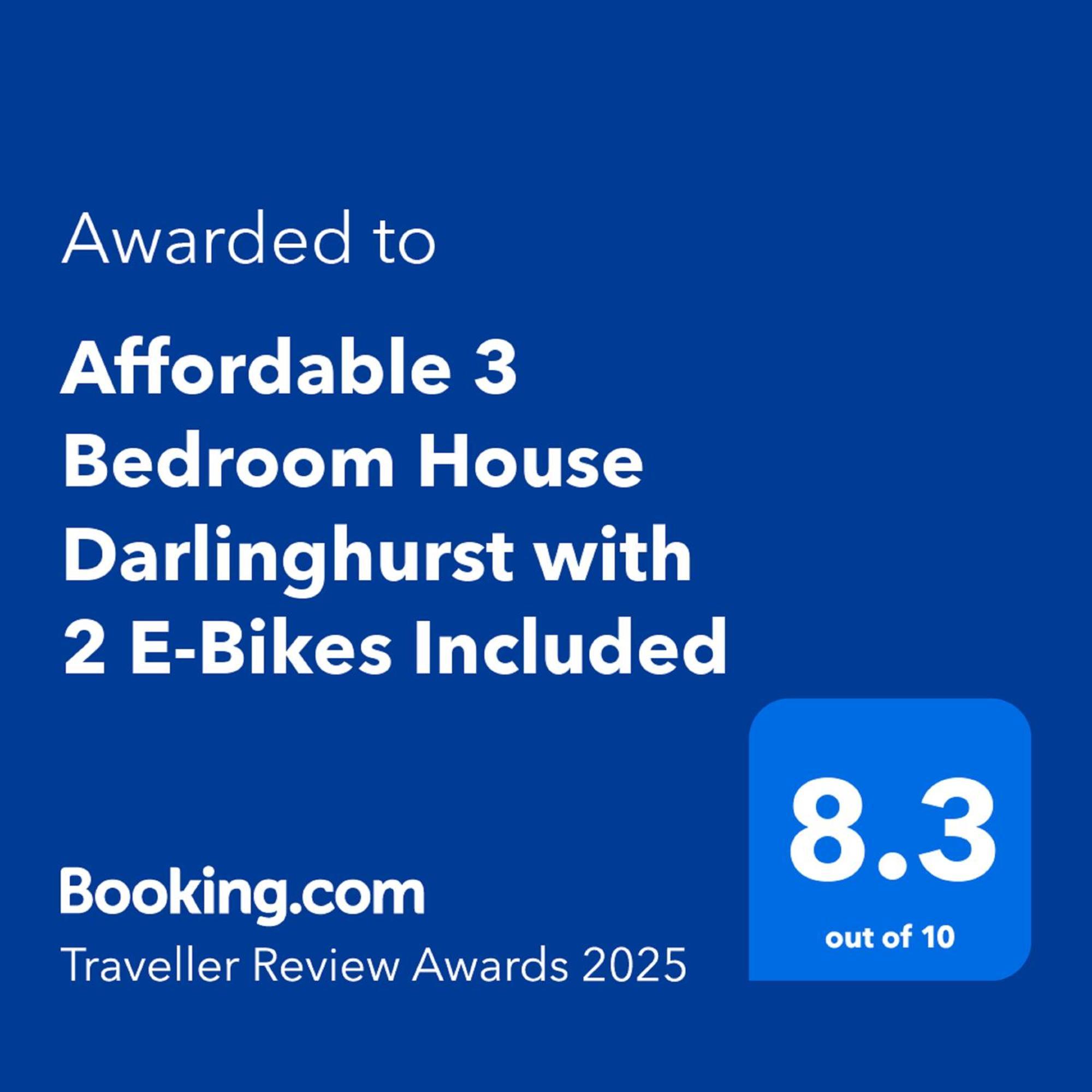 Affordable 3 Bedroom House Darlinghurst With 2 E-Bikes Included Sydney Bagian luar foto